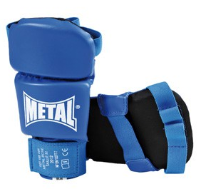 GANTS JUJITSU "METAL BOXE" BLEU